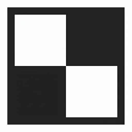 symbol de l'extension Noir & Blanc, issu de la série Noir et Blanc