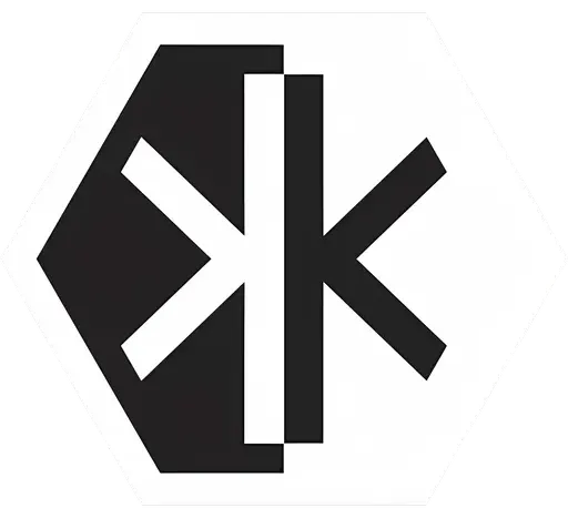 symbol de l'extension Frontières Franchies, issu de la série Noir et Blanc